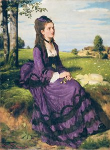 Mujer en violeta, 1874